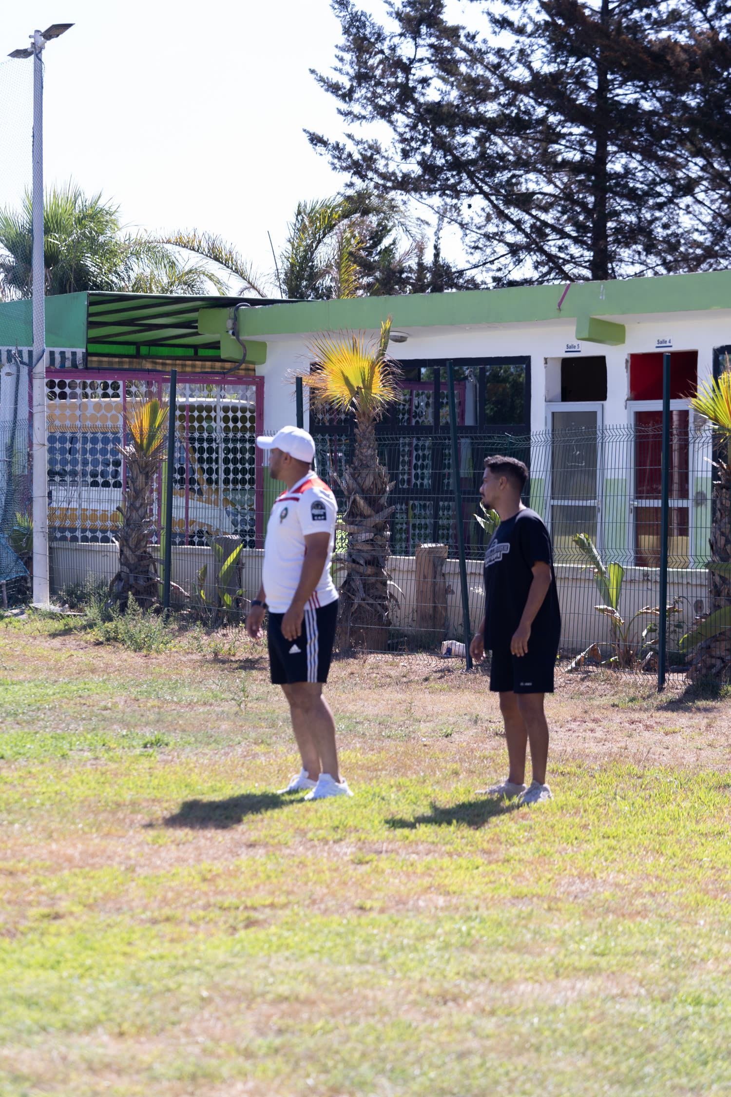 Football au camp d'été