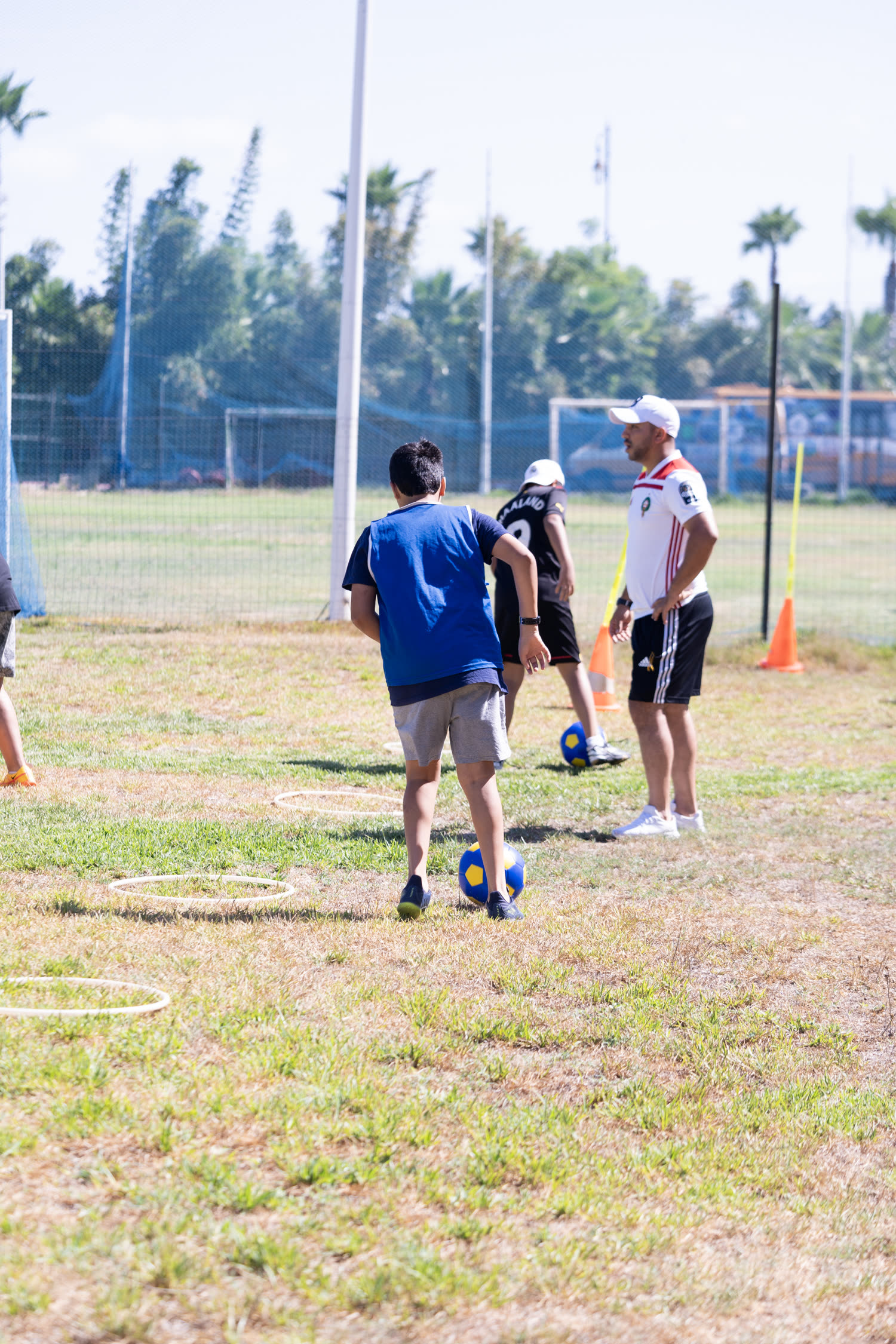 Football sur gazon naturel