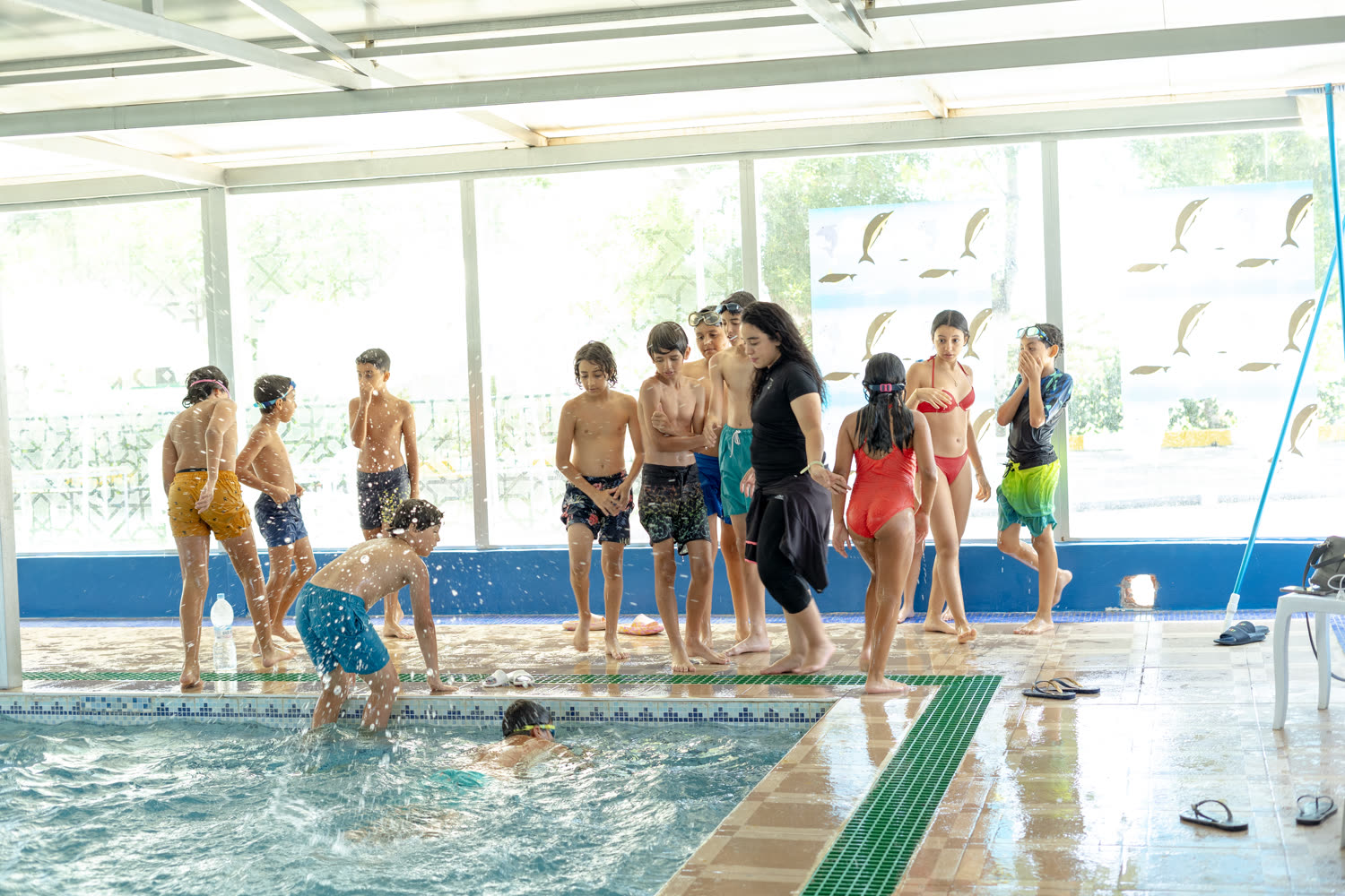 Piscine du camp