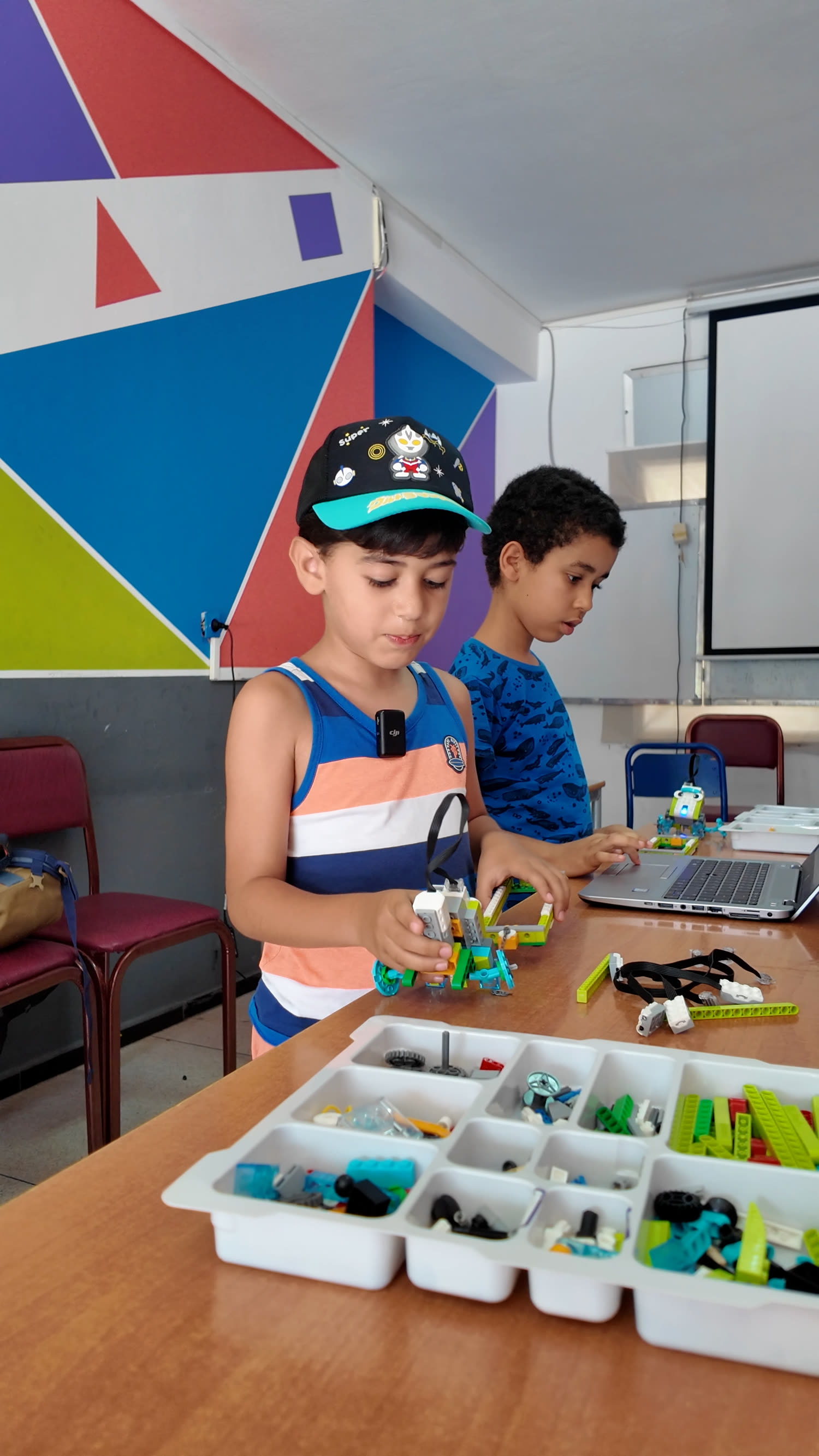 Code et robotique avec ordinateur portable